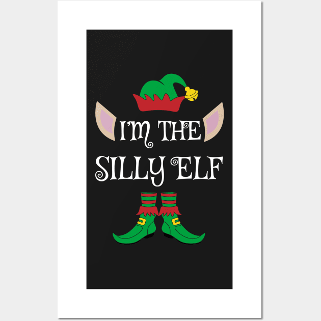 I'm The Silly Christmas Elf Wall Art by Meteor77